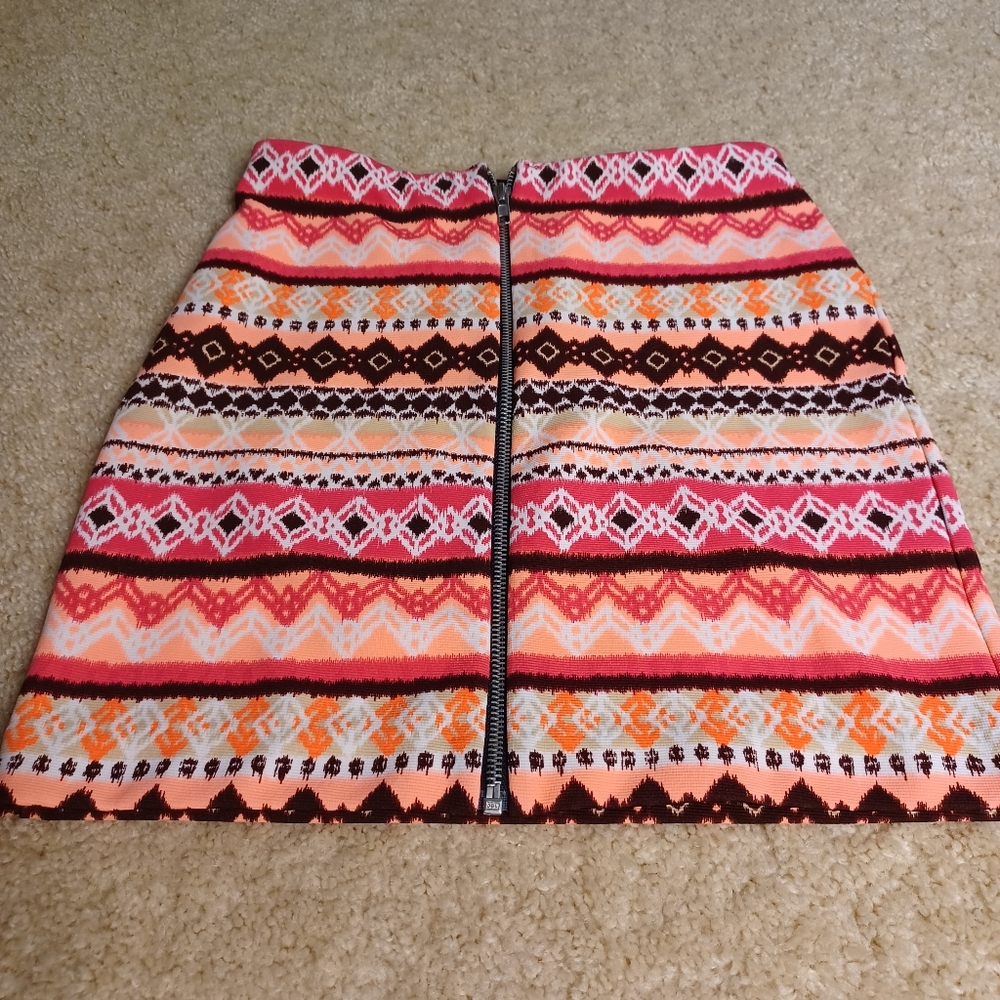 Forever 21 multicolor mini skirt - Picture 3 of 10